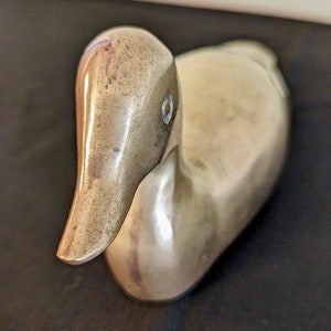 Vintage Brass Duck