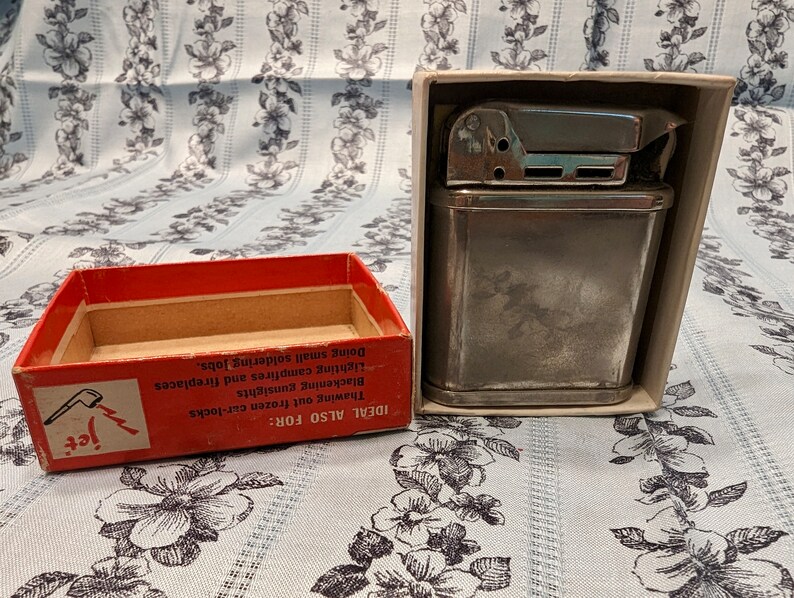Beattie Jet Lighter With Box Etsy