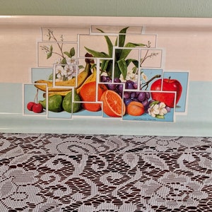 Vintage Italian Melamine Fruit Tray