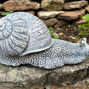 Snail Statue, Large Garden Snail Statue,  Snail Statue, Snail Figurine
