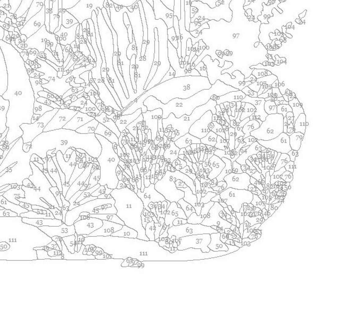 Paint by Number Arizona Landscape Landscape Mountain Paint by Numbers