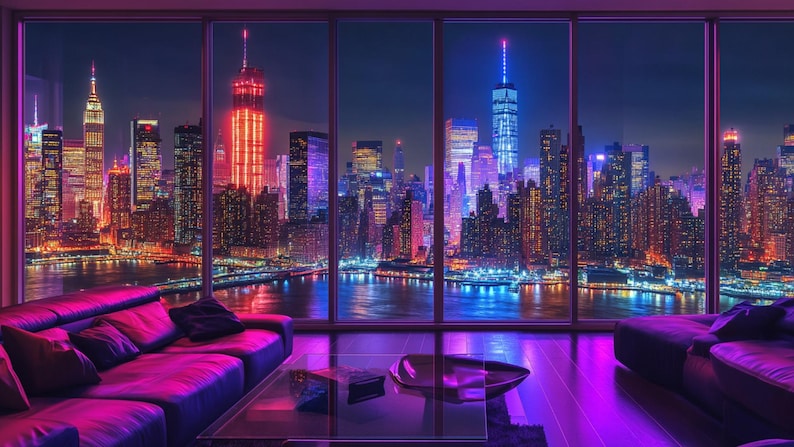 Zoom Virtual Skyline Background