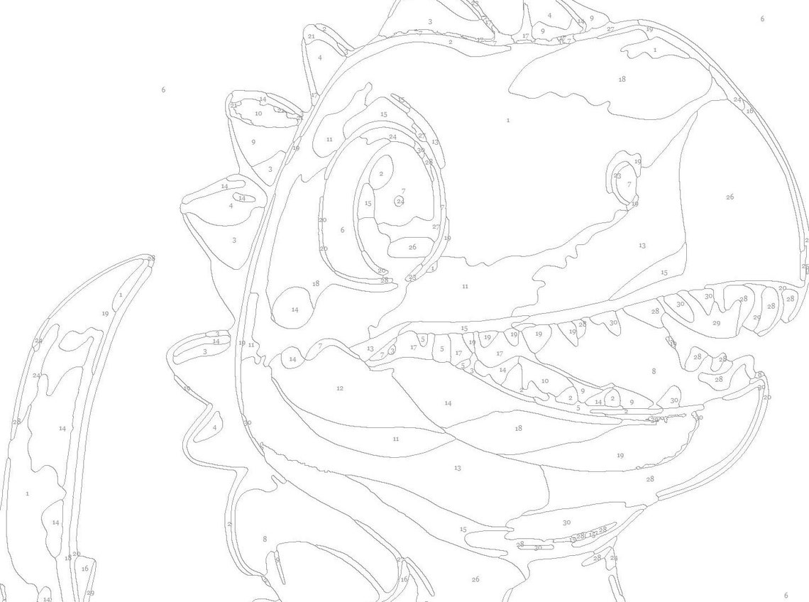 My First Paint By Numbers - Dinosaurs main image 1