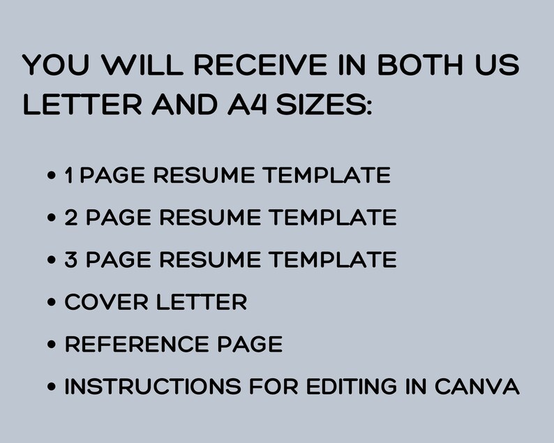 Modern Resume Template Bundle With - Il 794xN.5159742575 Db64 