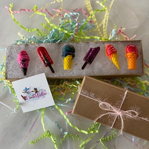 Ice Cream & Popsicle Crayons (Minis) - Ice Cream Social