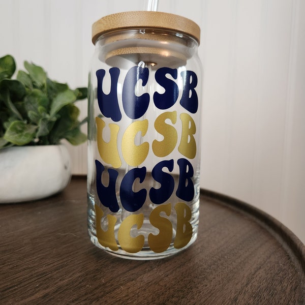 UCSB Tumbler | UC Santa Barbara | Navy & Gold | University of California Santa Barbara | gift | tumbler | Gauchos