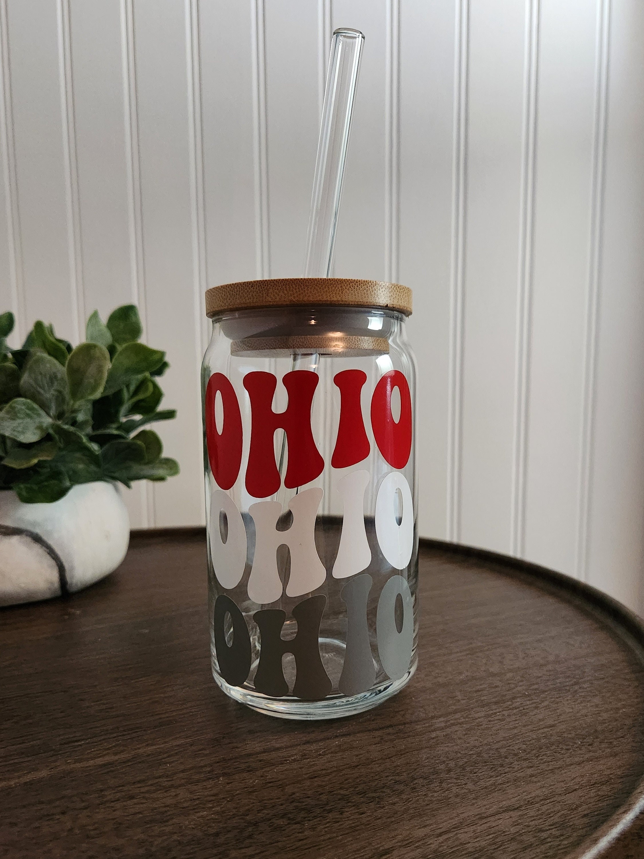 The Memory Company Ohio State Buckeyes 16oz. Stainless Steel Stemless Tumbler