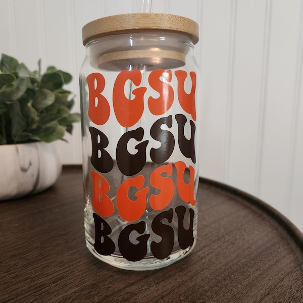 Bowling Green State University | Falcons | Bowling Green, Ohio | Brown and orange | gift | tumbler