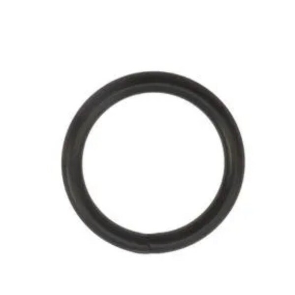 5 Pack 25mm (1") Black Metal O Ring/Dog Collar Hardware/Pet Hardware/Supply/Nickel Free