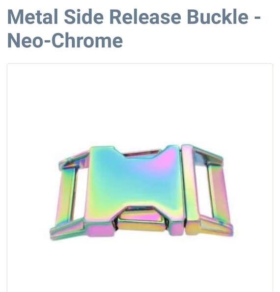 Side Release Buckle: 1 Side Release Buckle: 1