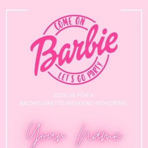 Vegas Bachelorette Itinerary Template (Front & Back)