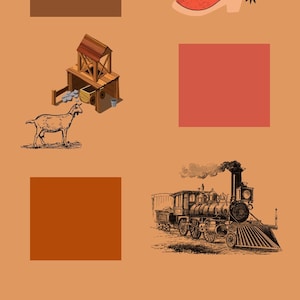 DIGITAL DOWNLOAD - Big Thunder Mountain Railroad Moodboard Aesthetic Print