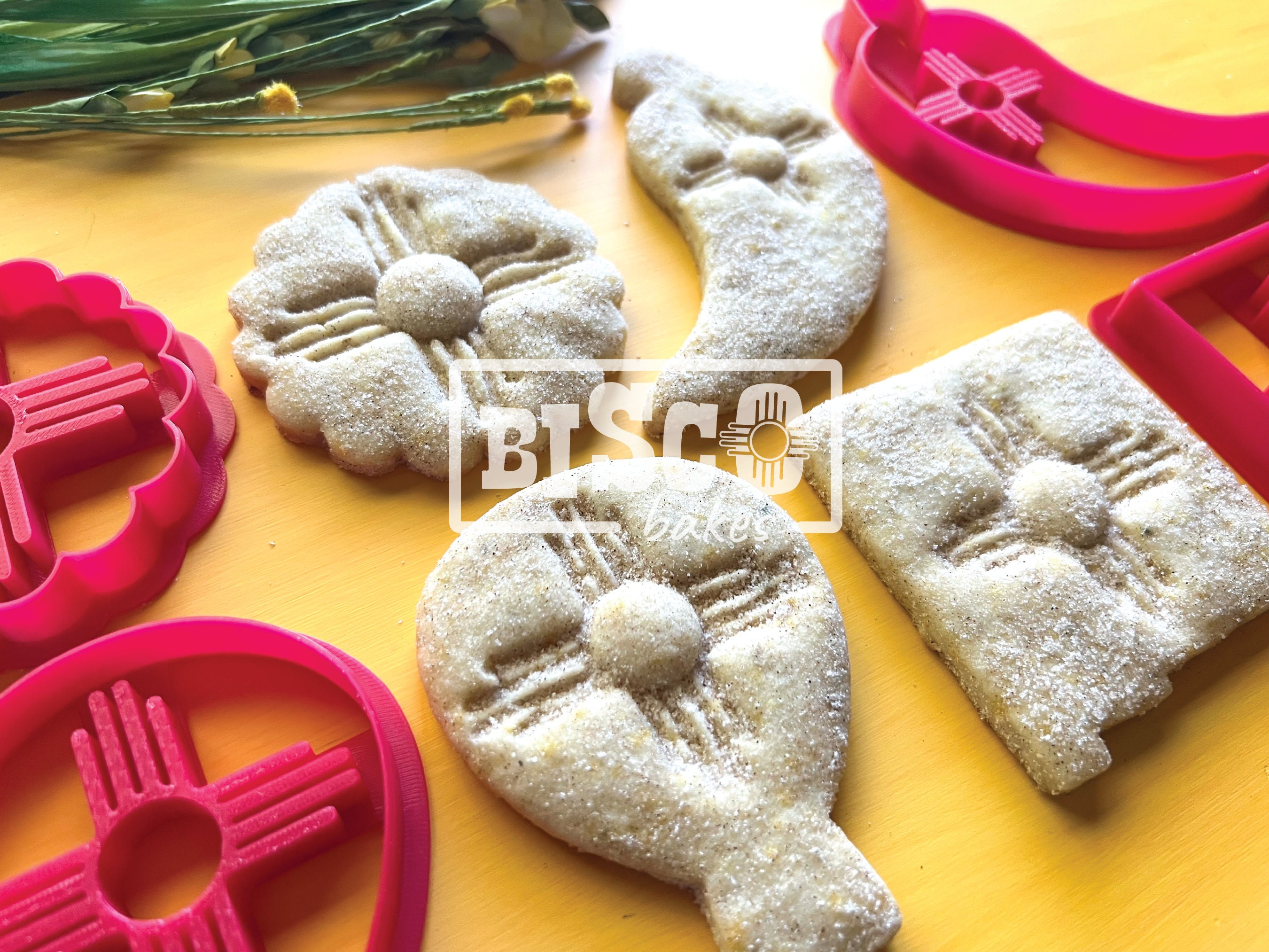 Biscochito Cookie Cutter Set of Four Cookie Cutters With Etsy