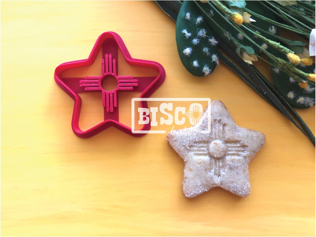 Star Zia Cookie Cutter Biscochito Cookie Cutter With Etsy