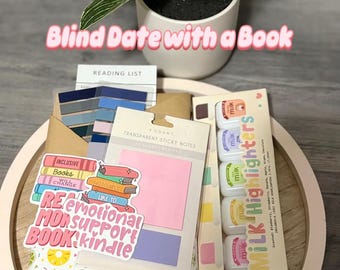 Blind rendez-vous avec un livre, cadeaux pour amoureux des livres, livre d'amour épicé, cadeaux livresques, cadeau pour amateur de livres, Blind date with the book, blind date book