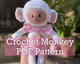 Crochet Monkey PDF Pattern