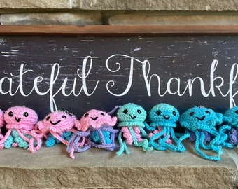 Jellyfish Keychains (crochet) (amigurumi)