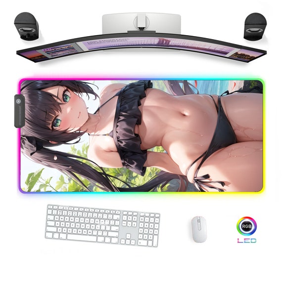 Tapis de souris Anime Girl Sexy Butt Gaming Ordinateur Tapis de