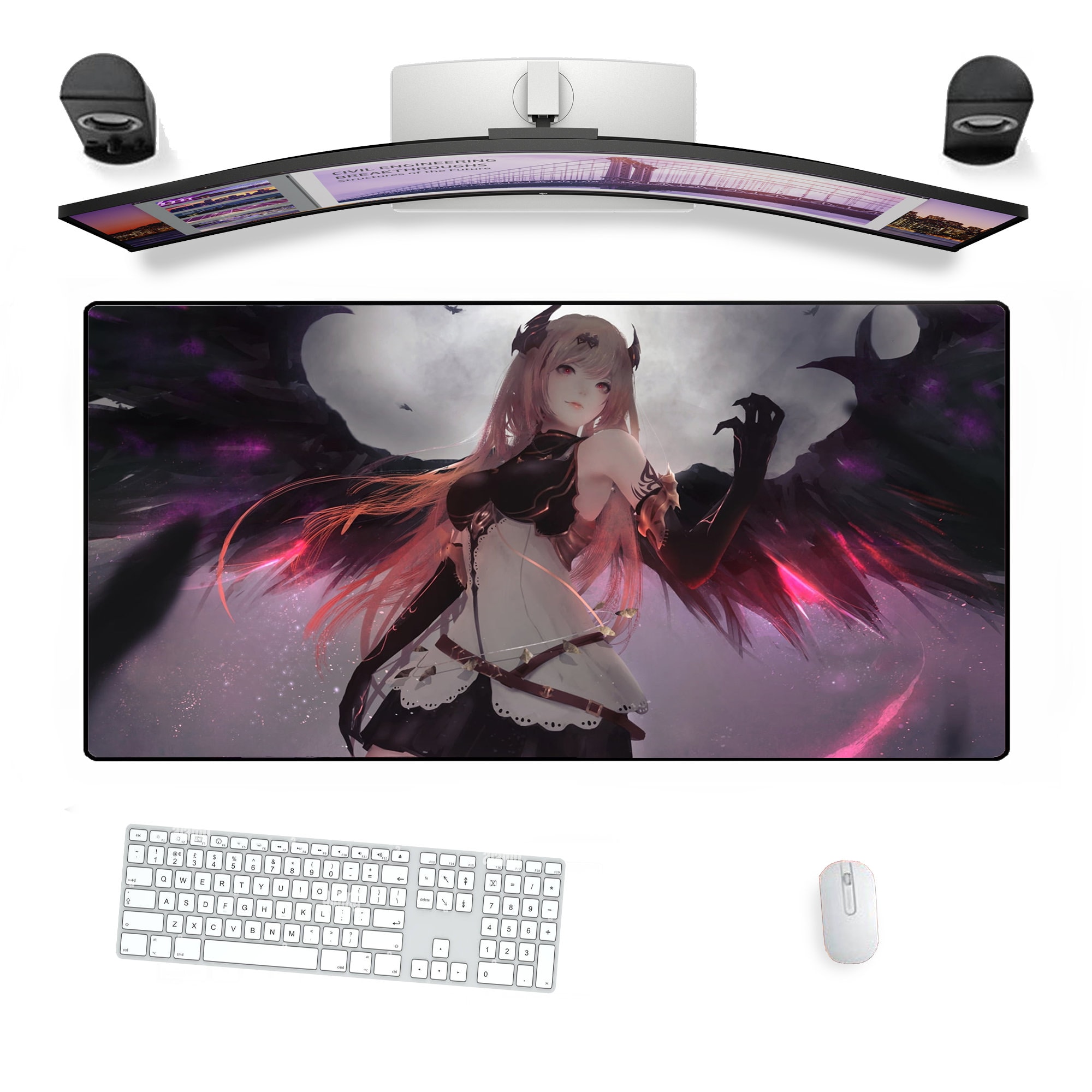 M4 Anime Girl #7 Mouse Pad for Sale by EmpireKitsune