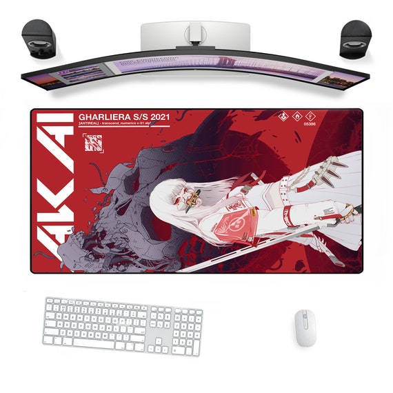 ENHANCE Extra Large LED Gaming Mouse Pad - Soft XXL Desk Mat with