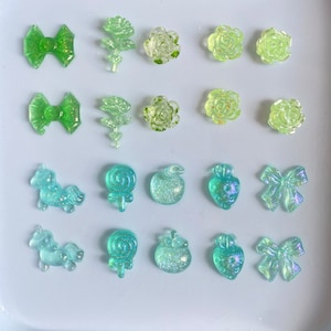 10/20 Pcs 3D Nail Decorations,Mix Model,DIY Crafts N3141 Nail Charms