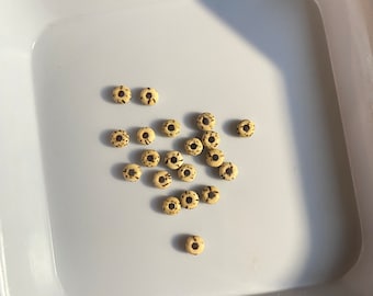 20/50 stk mini Bodhi Samen,Perlen,ca.4,8x2,8 mm,A005 DIY Basteln