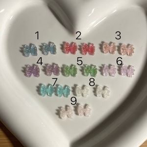 2/10/20/50 pcs Bows 3D Nail Decorations,mix Model,DIY Crafts N3002 Nail Charms
