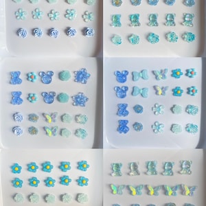 20 Pcs 3D Nail Decorations,Mix Model,DIY Crafts N3081 Nail Charms