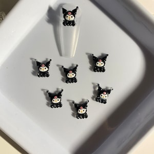 6pcs Cartoon kulomi 3D Nail Decorations, DIY Crafts N3074 Nail Charms