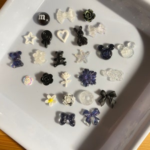 25 Pcs 3D Nail Decorations,Mix Model,DIY Crafts N012 Nail Charms
