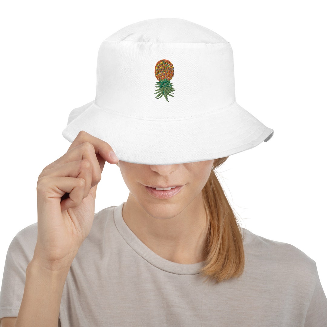 Pineapple Bucket Hat, Upside Down Pineapple, Swinger's Bucket Hat