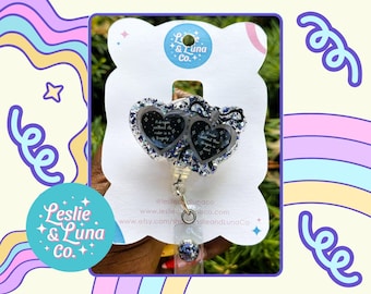 Dragon Rider Badge Reel, Glitter Badge Reel, Retractable ID Badge Reel, Medical Badge Reel, Office Badge Reel, Dragon Badge Reel, Book Lover