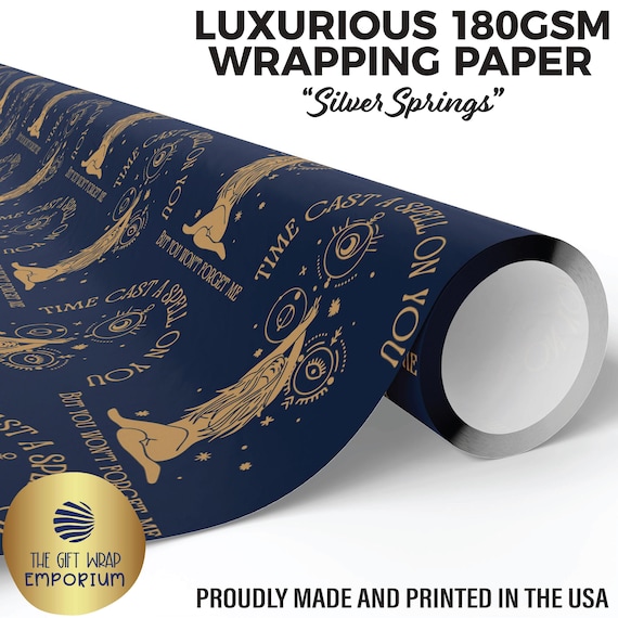 Silver Springs Wrapping Paper, Stevie Gifts, Stevie Lyrics, Raised On Stevie, Nostalgic Music Lyrics, Boho Witchy Gifts, Celestial Gift Wrap