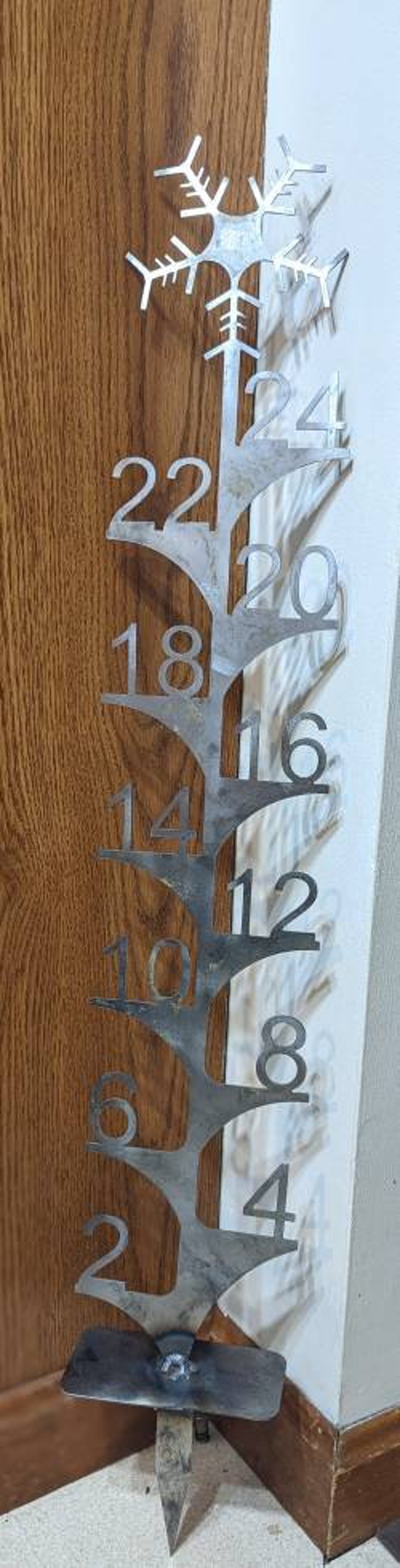 Snowfall Depth Gauge Etsy