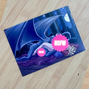 Astra & Colossus Bell Tower Scene of The Stone and The Star: A Gargoyle Monster Romance Novella Art Print