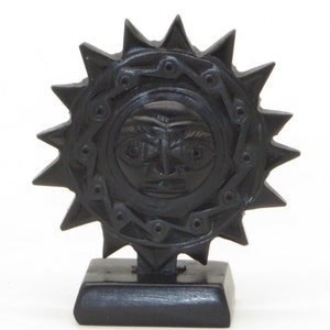 Carved Stone Sun hand crafted Sacred Valley Peru