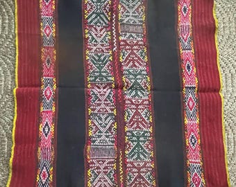 Q'ero Mestana Mesa Altar Ritual Cloth Handwoven on Loom Andean Textile Sacred Valley Peru 112529