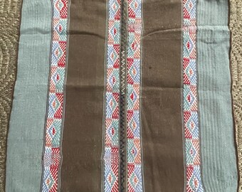 Q'ero Mestana Mesa Altar Ritual Cloth Handwoven on Loom Andean Textile Sacred Valley Peru 112515