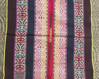 Q'ero Mestana Mesa Altar Ritual Cloth Handwoven on Loom Andean Textile Sacred Valley Peru 112524