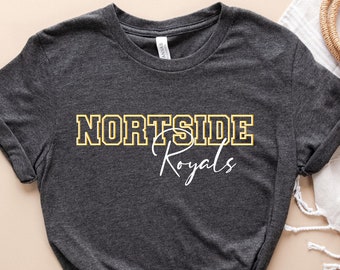 Customized School Team Shirt, Custom Mascot Shirt, School Spirit, Team Mascot, Football Mom, Sports Mom, Team Mascot Shirt, Custom Gift