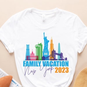 New York Family Vacation 2023 Shirt,Summer Vacation Shirt For Family,New York City Shirt,New York Love Gift,Summer Shirt,Family Vacation Tee