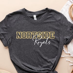 Customized School Team Shirt, Custom Mascot Shirt, School Spirit, Team Mascot, Football Mom, Sports Mom, Team Mascot Shirt, Custom Gift