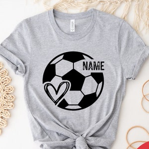 Custom Soccer Shirt, Sports Parent Shirt, Soccer Mom Shirt, Soccer Shirt, Cute Mom Shirt, Personalized Tee, Gift for Athlete, Game Day Shirt