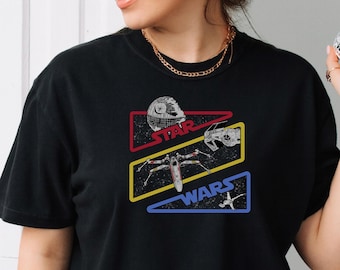 Disney Star Wars T-Shirt, Darth Vader Shirt, Galaxy's Edge Shirt, Star Wars Fan Shirt, Disneyland Shirt, Star Wars Stormtrooper Shirt