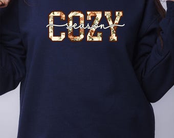 Cozy Season Sweatshirt, Fall Sweatshirt, Floral Vibes, Autumn Sweatshirt, Cozy Fall Sweatshirt, Autumn Vibes Sweatshirt, Holiday Sweatshirt