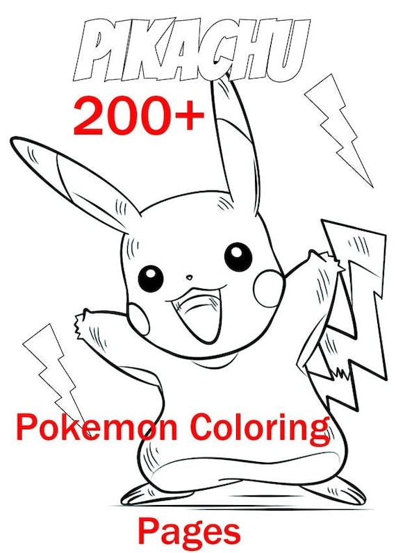 10 Best 100 Pokemon Coloring Pages for Every Fan