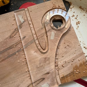 Medium Curved Handle | Charcuterie Board | Serving Board | Cutting Board | Template | Digital File
