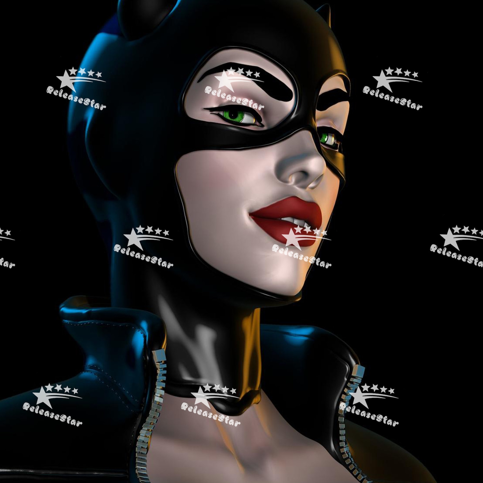 Catwoman B 3D Prints STL File Etsy