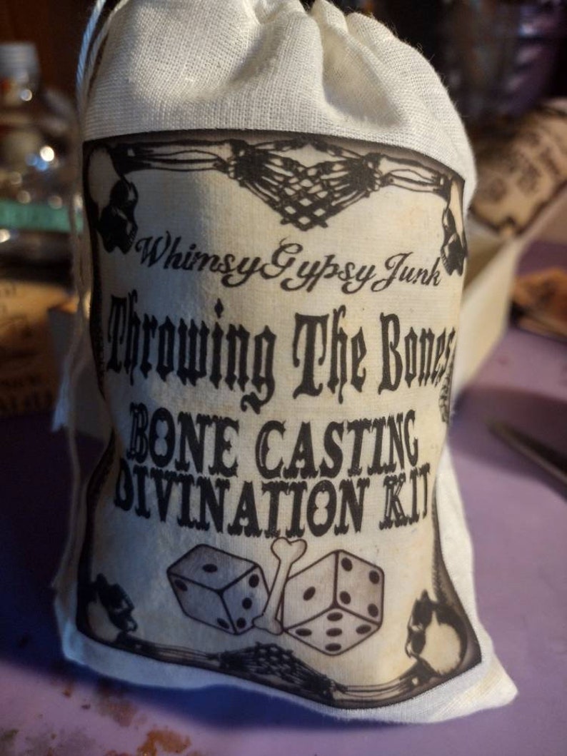Throwing Bones Kit Etsy