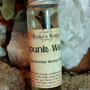 Potent Spunk water Elemental charged stump water 20ml